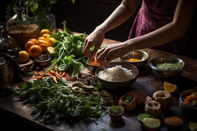 Tocană de legume cu curcuma